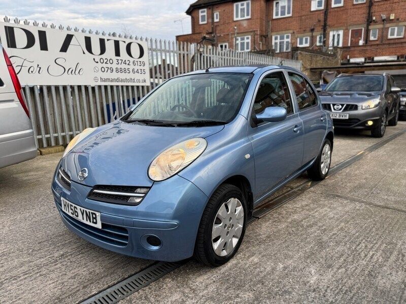 Blue Used 2006 Nissan Micra Hatchback | £2,350 (Good price) - Image 1/4