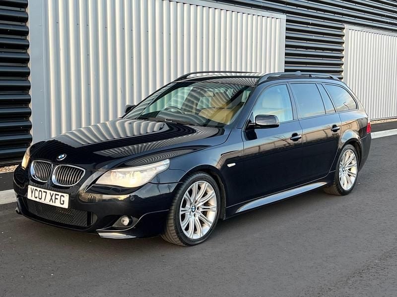 Used BMW 550 M Sport 2007 Black Estate