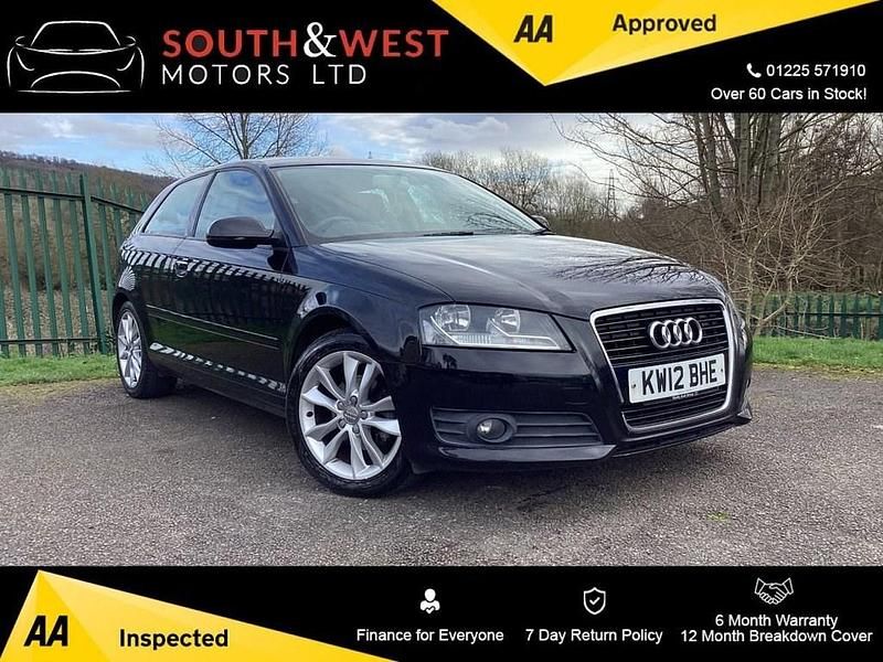 Used Audi A3 Sport 140 HP (102 kW) 2012 Black Hatchback