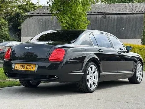 Used Bentley Continental Flying Spur 2008 Black Sedan