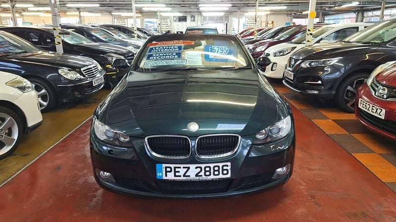 Used BMW 320 Cabriolet 170 HP (125 kW) 2007 Green Cabriolet
