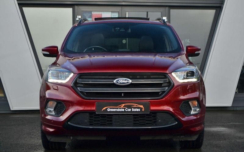 Used Ford Kuga ST-Line X 180 HP (132 kW) 2018 Red SUV