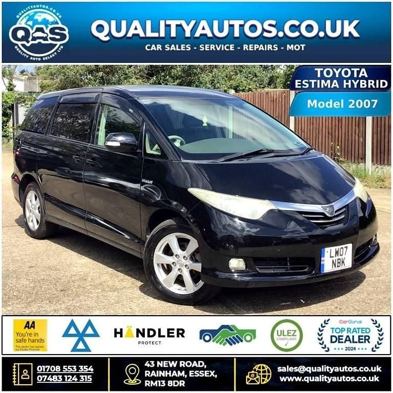 Black Used 2007 Toyota Estima MPV | £7,750 (Fair price) - Image 1/4