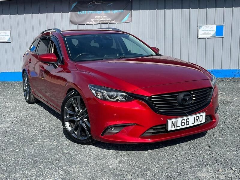Red Used 2016 Mazda 6 Inclusive Estate | £6,989 (Fair price) - Image 1/4