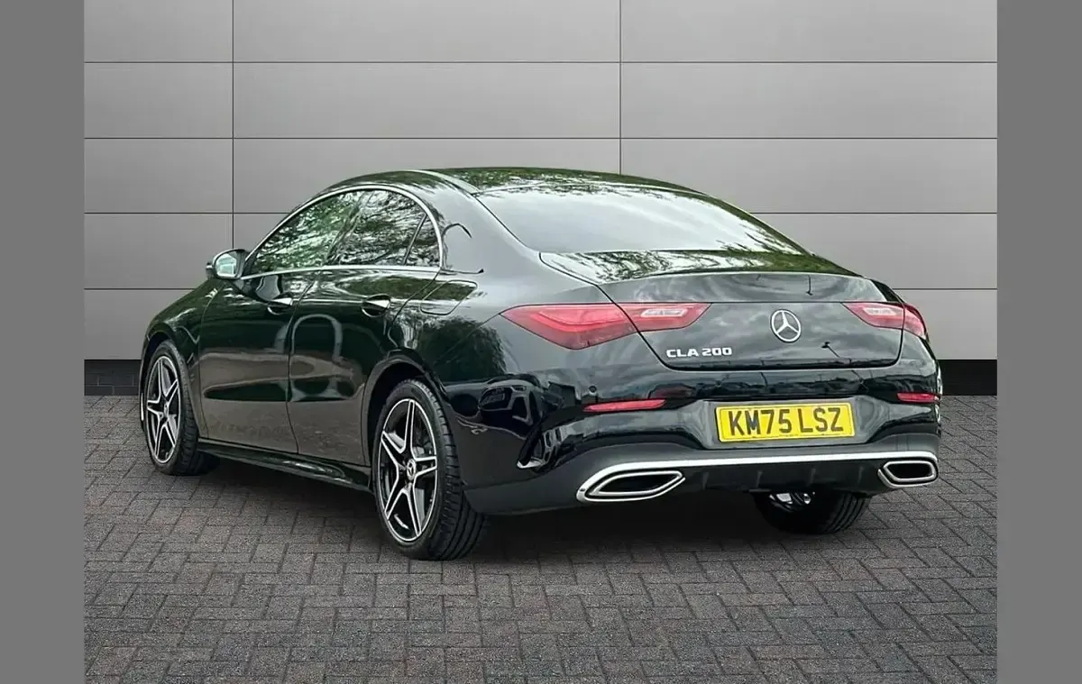 Used Mercedes CLA200 Executive 175 HP (128 kW) 2025 Black Coupe
