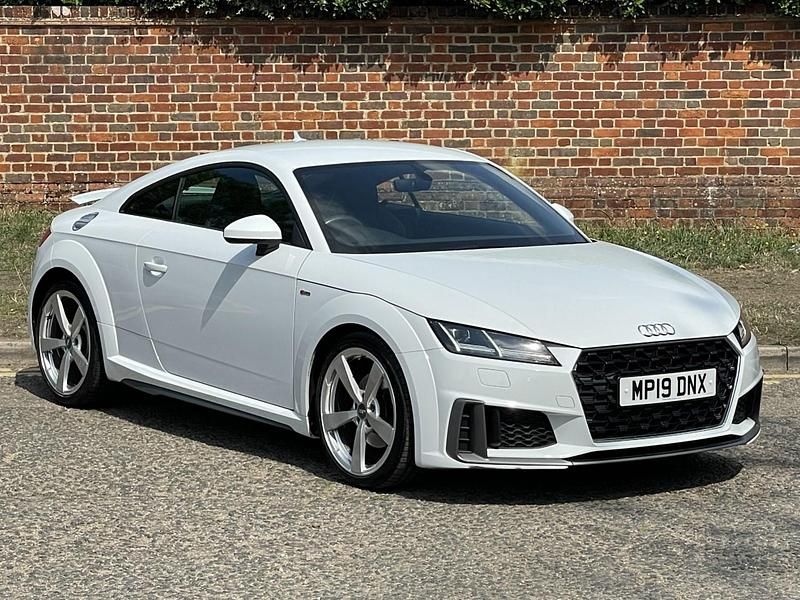 White Used 2019 Audi TT S-Line Coupe | £19,499 (Fair price) - Image 1/4