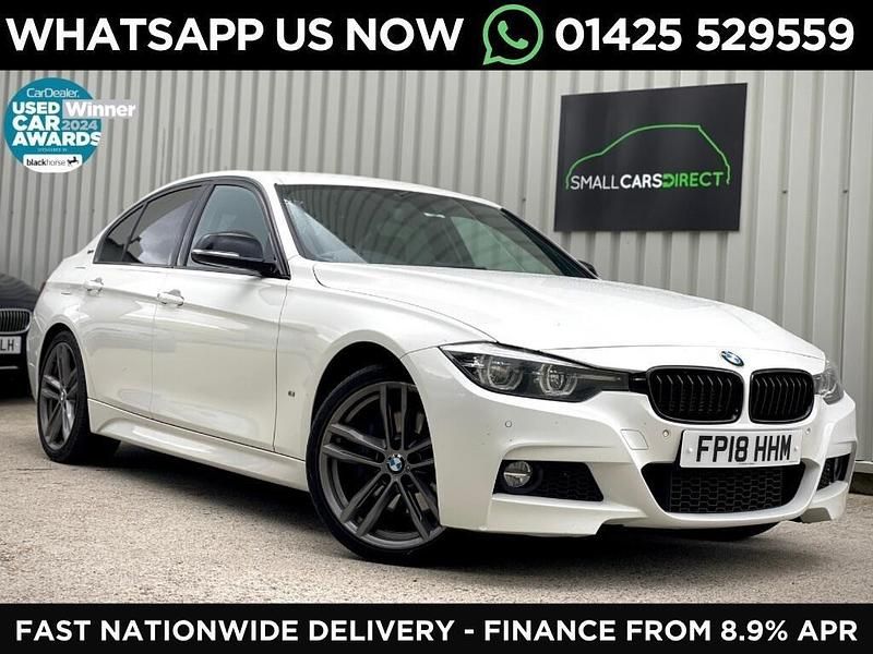 White Used 2018 BMW 330e M Sport Sedan | £9,750 (A bit pricey) - Image 1/4