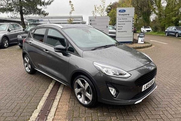 Grey Used 2019 Ford Fiesta Active Hatchback | £7,250 (Good price) - Image 1/4