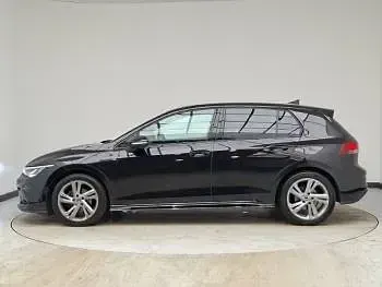 Used VW Golf VIII R-line 130 HP (95 kW) 2021 Black Hatchback