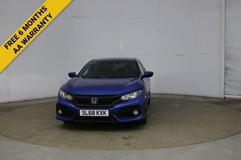 Blue Used 2018 Honda Civic SR Hatchback | £11,895 (Fair price) - Image 1/2