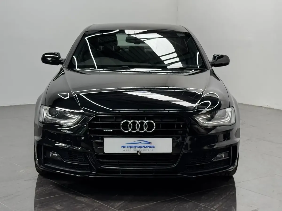 Used Audi A4 Black Edition 177 HP (130 kW) 2015 Black Sedan