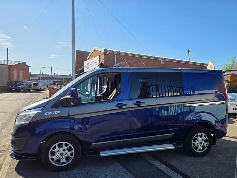 Used Ford Transit Custom Limited 125 HP (91 kW) 2014 Blue Van