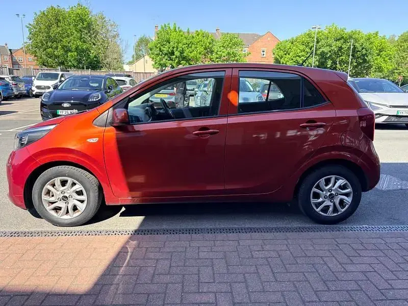 Used Kia Picanto 2018 Orange Hatchback