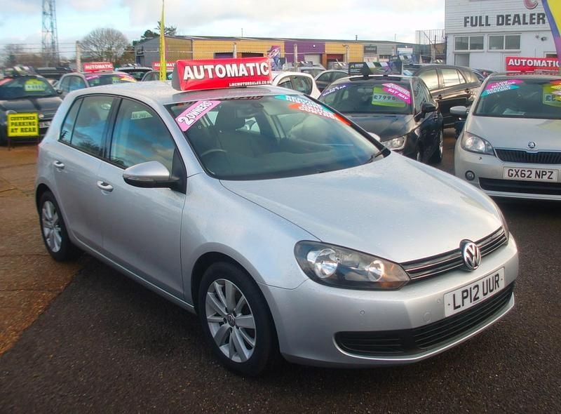 Used VW Golf VII Match 122 HP (89 kW) 2012 Silver Hatchback