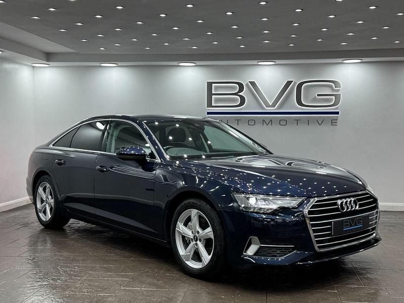 Used Audi A6 Sport 204 HP (150 kW) 2019 Blue Sedan