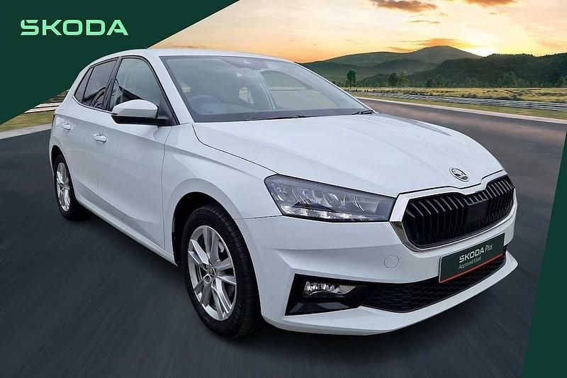 Used Skoda Fabia SE L 113 HP (83 kW) 2024 White Hatchback