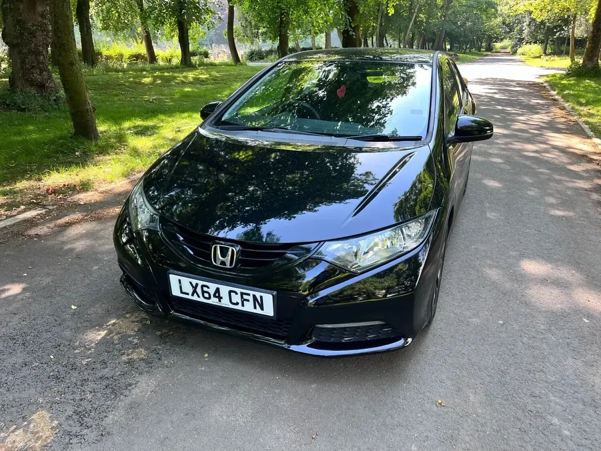 Used Honda Civic Black Edition 2014 Black Hatchback