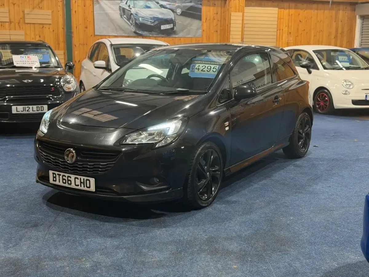 Used Vauxhall Corsa Edition 2016 Black Hatchback