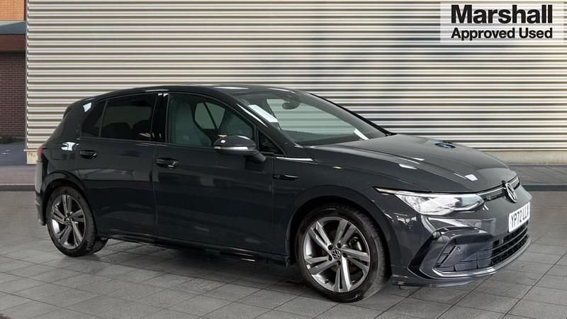 Used VW Golf VIII R-line 130 HP (95 kW) 2022 Grey Hatchback