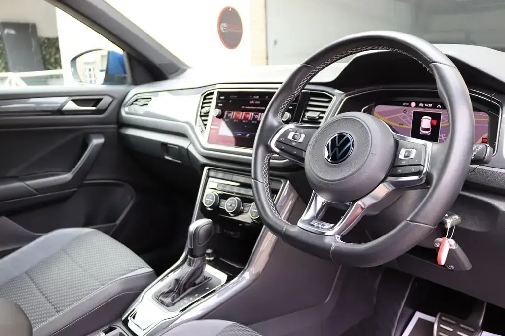 Used VW T-Roc R-line 2021 Blue SUV