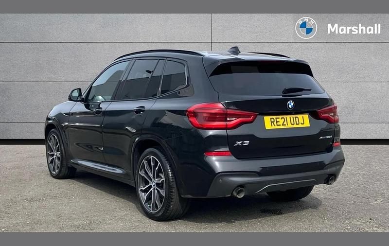 Used BMW X3 M Sport 286 HP (210 kW) 2021 Black SUV