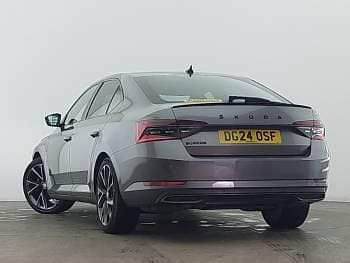 Used Skoda Superb SportlinePlus 150 HP (110 kW) 2024 Grey Hatchback