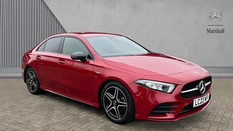 Used Mercedes A180 Executive 136 HP (100 kW) 2022 Red