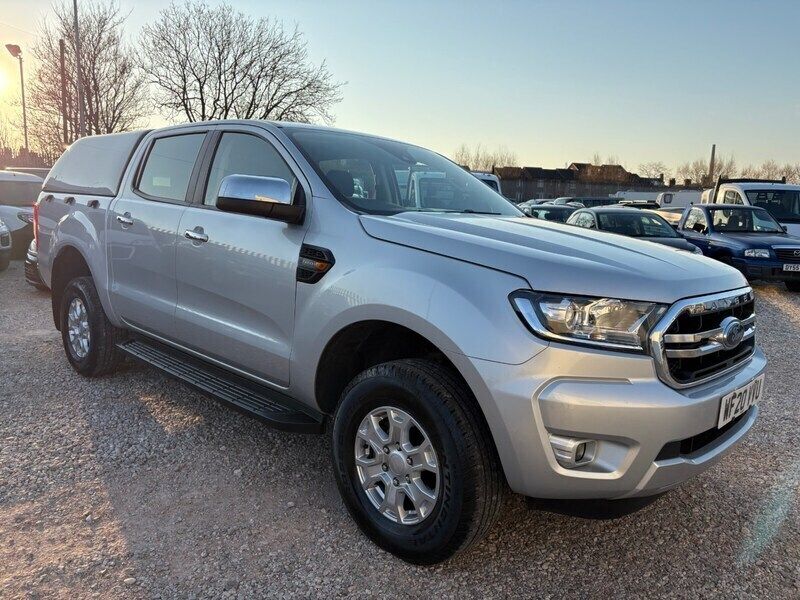 Silver Used 2020 Ford Ranger XLT Pickup | £14,995 (Fair price) - Image 1/4