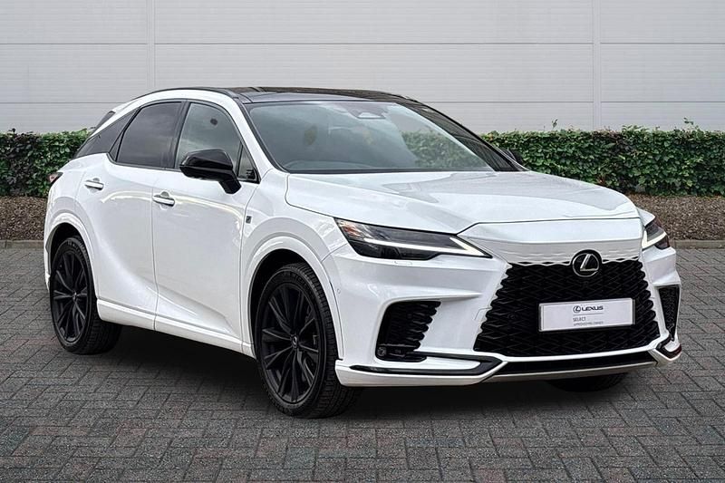 White Used 2023 Lexus RX500h Sport Line SUV | £52,999 (Fair price) - Image 1/4