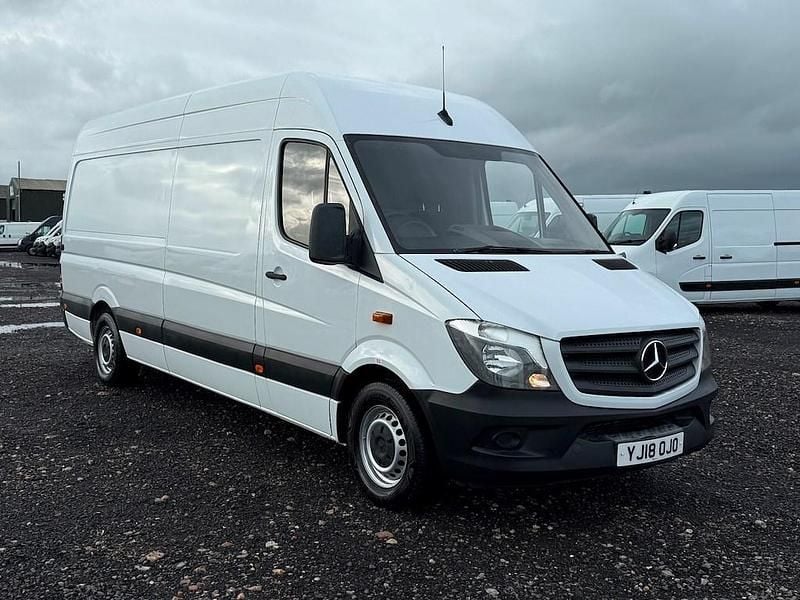 White Used 2018 Mercedes Sprinter Van | £10,995 (Fair price) - Image 1/3