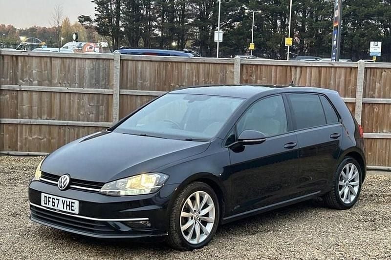 Black Used 2018 VW Golf VII GT Hatchback | £10,900 (Fair price) - Image 1/1