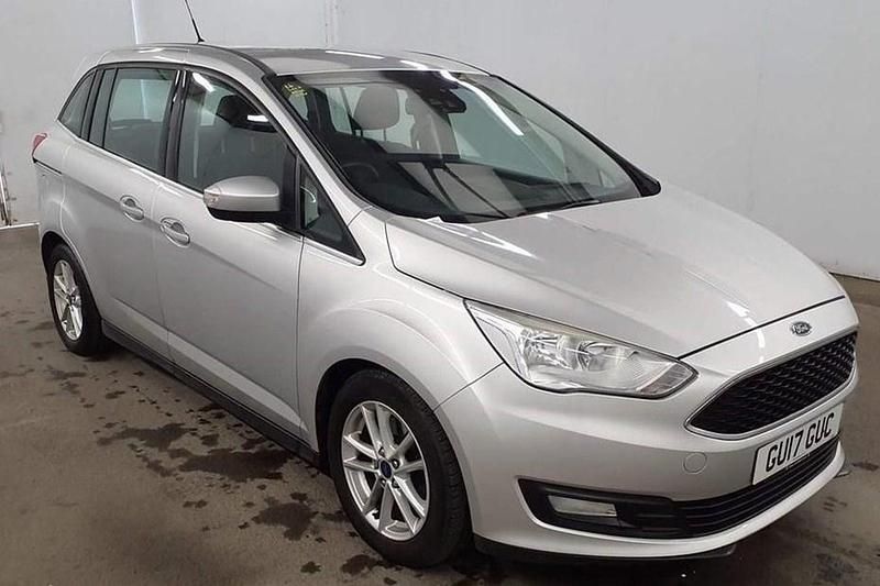 Used Ford Grand C-Max Zetec 120 HP (88 kW) 2017 Silver MPV