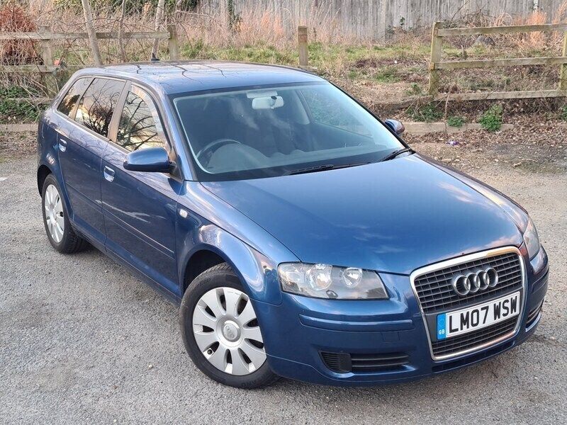 Blue Used 2007 Audi A3 Business Hatchback | £2,495 (Expensive) - Image 1/4