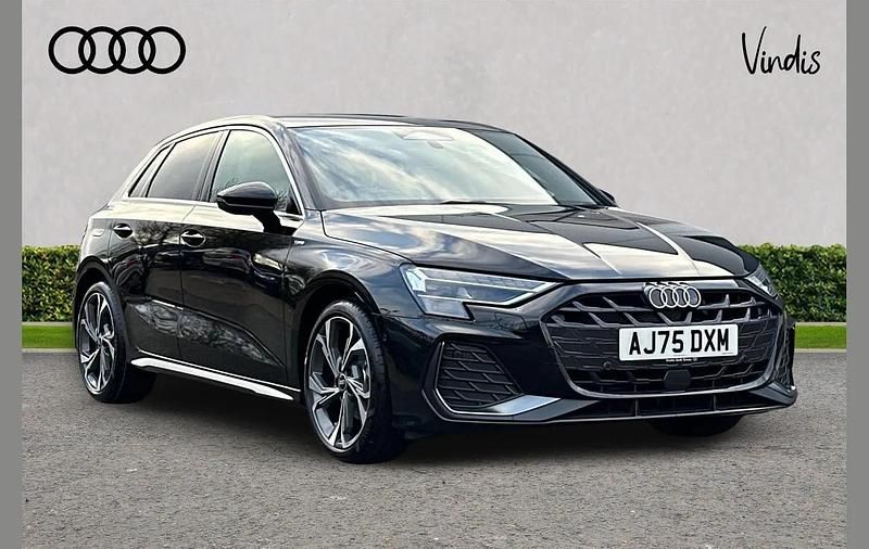 Used Audi A3 S-Line 113 HP (83 kW) 2026 Black Hatchback