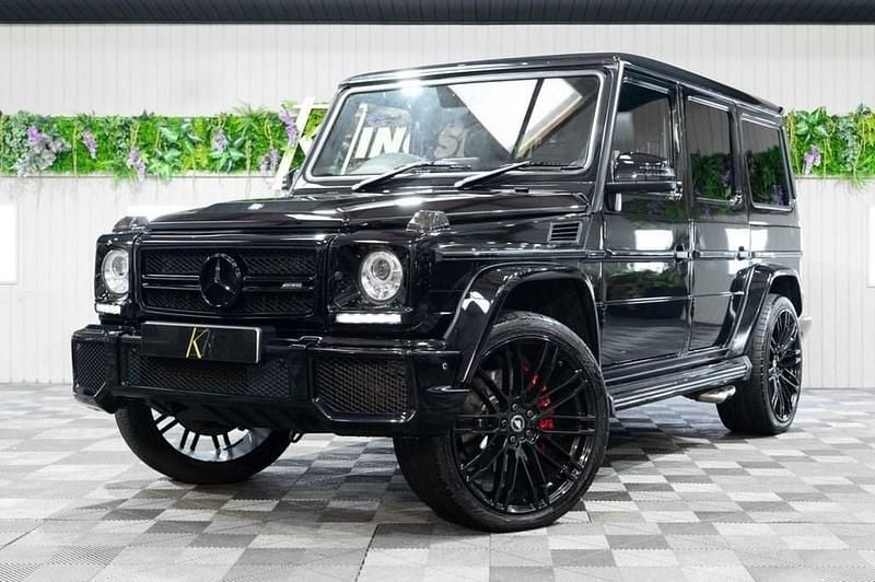 Black Used 2017 Mercedes G63 AMG AMG SUV | £69,786 (Fair price) - Image 1/4
