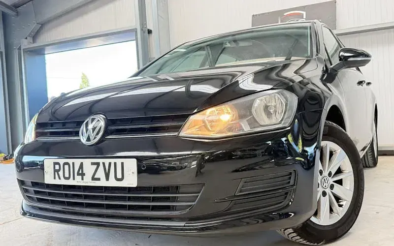 Used VW Golf VII S 86 HP (63 kW) 2014 Black Hatchback