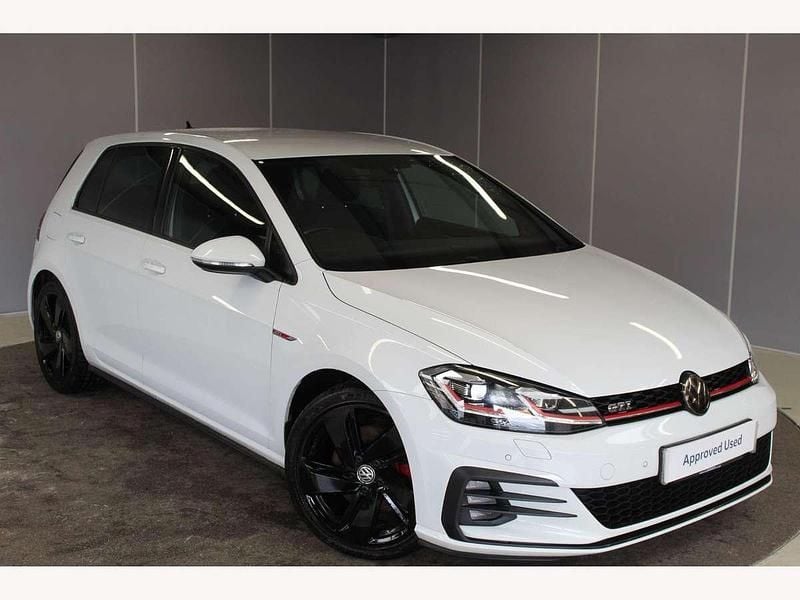 White Used 2017 VW Golf VII GTI Hatchback | £14,895 (Fair price) - Image 1/4