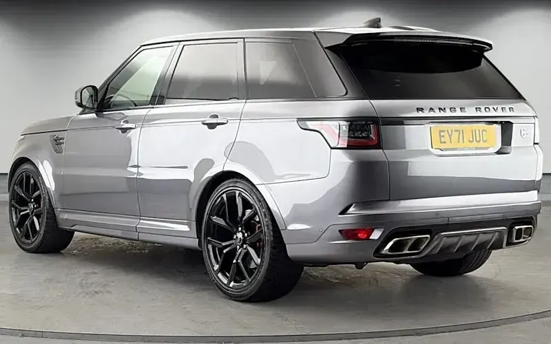 Used Land Rover Range Rover Sport SVR 575 HP (422 kW) 2021 Eiger grey SUV