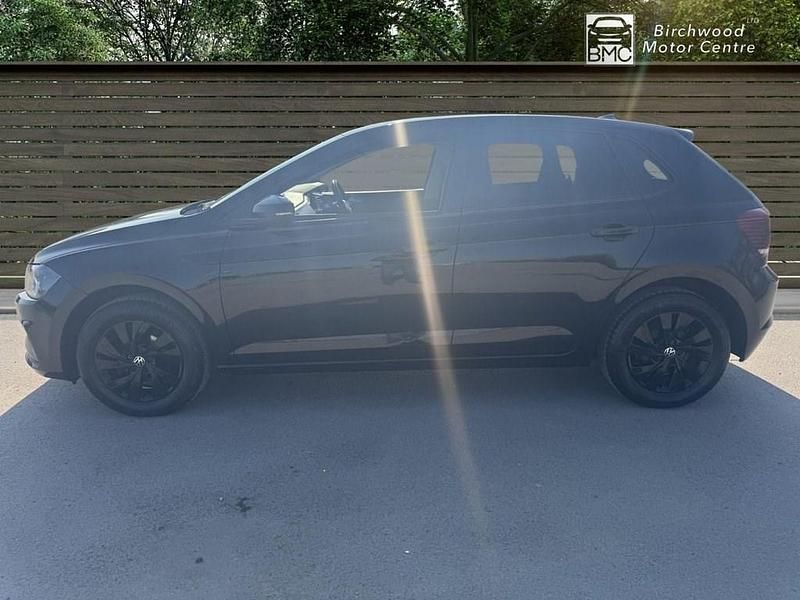 Used VW Polo Match 95 HP (69 kW) 2021 Black Hatchback