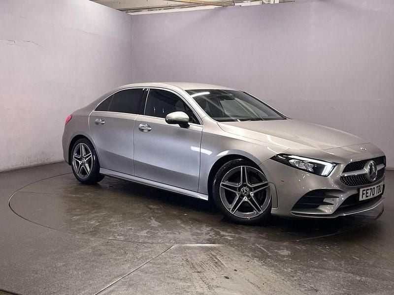 Silver Used 2020 Mercedes A180 AMG line Sedan | £18,499 (Fair price) - Image 1/4
