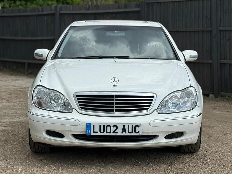 Used Mercedes S320 2002 White Sedan
