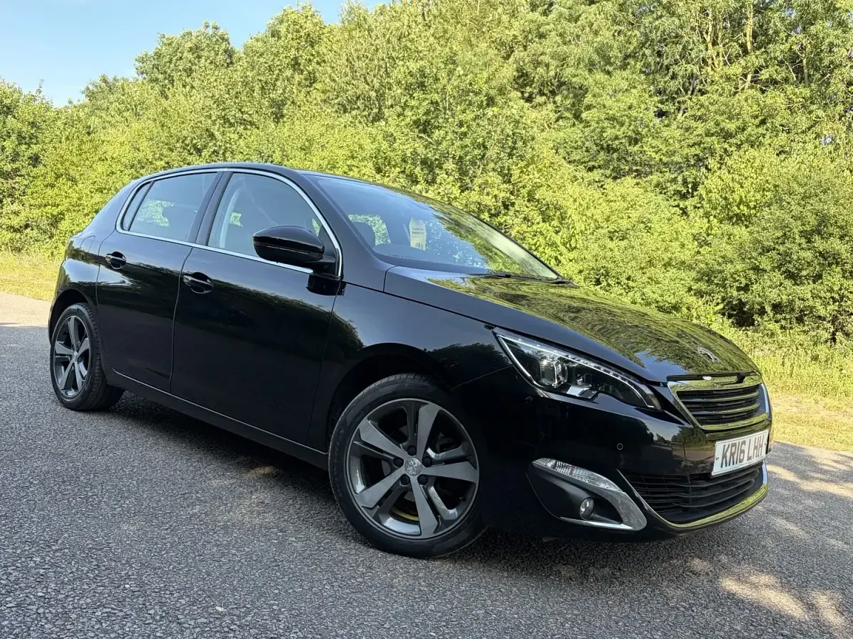 Used Peugeot 308 Allure 2016 Black Hatchback