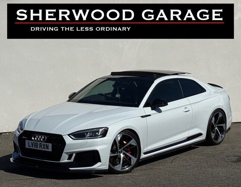 White Used 2018 Audi RS5 Design Coupe | £35,490 (Fair price) - Image 1/4