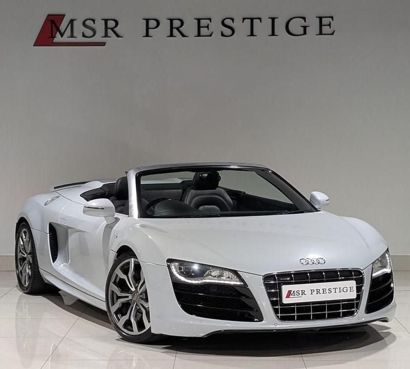 Grey Used 2010 Audi R8 Spyder Comfort Cabriolet | £43,995 (Fair price) - Image 1/4