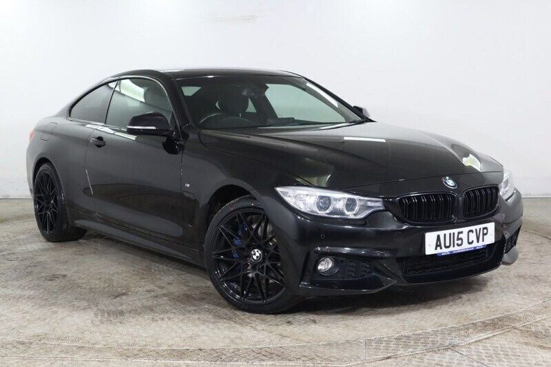 Black Used 2015 BMW 420 M Sport Coupe | £9,875 (Fair price) - Image 1/4