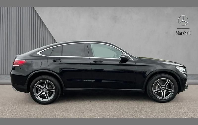 Used Mercedes GLC300e AMG line 254 HP (186 kW) 2021 Black Coupe
