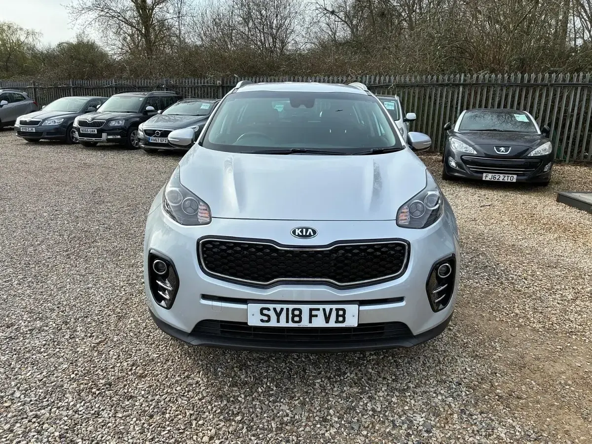 Used Kia Sportage 115 HP (84 kW) 2018 Silver SUV