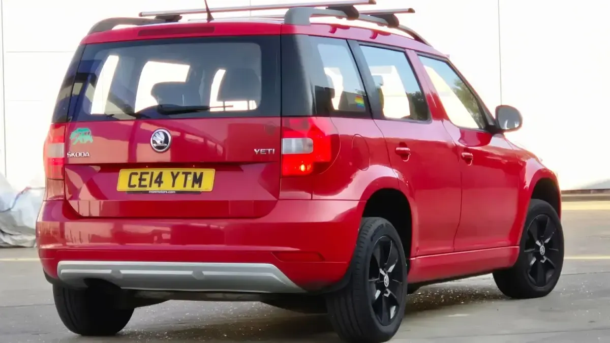 Used Skoda Yeti 105 HP (77 kW) 2014 Red SUV