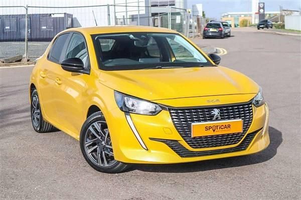 Yellow Used 2023 Peugeot 208 Active+ Hatchback | £12,240 (Good price) - Image 1/4
