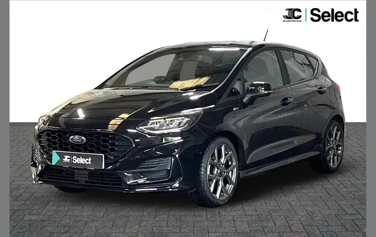 Used Ford Fiesta ST-Line 153 HP (112 kW) 2022 Black Hatchback